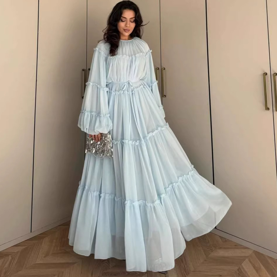 chinese dress ladies TWO LAYERED GOWN – World Wide Couture