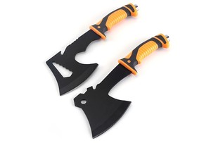 Hacha multiusos de acero inoxidable para exteriores, hacha portátil de supervivencia para acampar y montaña, fabricante en oferta - Product Image 5