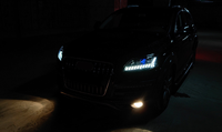 Ensemble de phares à LED pour Audi Q7 2006-2015, 12V 6000K, projecteur LED, feux de jour, clignotants, mise à niveau, neuf