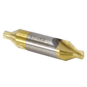 6 uds Hss Center Drill Set 1,0-5,0 Mm titanio plateado ambos cabezales surtido KHL0788 - Product Image 1