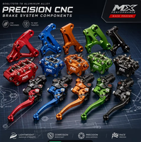 Support d'étrier de frein CNC pour moto, levier de frein et d'embrayage en aluminium 6061/7075, sur mesure selon plans OEM