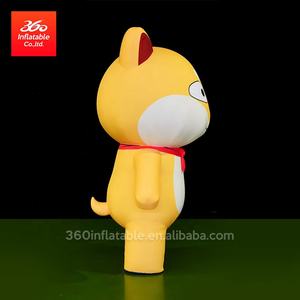 動くインフレータブルスーツ漫画マスコット動物かわいい装飾用プロモーション広告インフレータブル犬コスチューム販売中 - Product Image 5