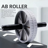 Rouleau d'exercice abdominal silencieux multicolore de 15 cm de qualité supérieure, durable, pour entraînement abdominal à domicile