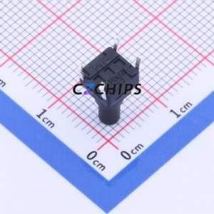 K2-1839DQ-Q4SW-02 Tactile Switch Through hole Component (THT) Switch 2.5N Through Hole 6.2mm 6.2mm - Product Image 2