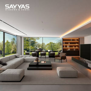 Porta Scorrevole SAYYAS WINDOWS in Alluminio Rinforzato con Doppio Vetro Temperato, Isolamento Acustico, Garanzia 5 Anni, Grande Apertura - Product Image 2