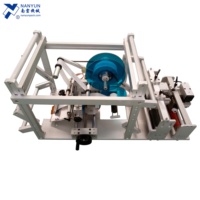 NY-816 Entièrement Automatique Surface Supérieure Plate Autocollant Auto-Adhésif Rouleau de Ruban Étiqueteuse Pour Flux Continu Pack ou VFFS