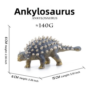 <span class=keywords><strong>Figurine</strong></span> de dinosaure transfrontalière Stegosaurus en PVC massif, jouet du monde animal jurassique, magnifique cadeau - Product Image 5