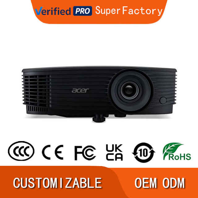 4K Recoding 4800 Ansi Lumens Acer X1129 DLP 3D Video Projector for School Class Room Home Cinema Company Business Meeting Room