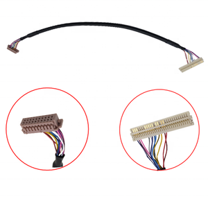Câble d'écran LCD LVDS universel JAE FI-x30 30 broches vers Hirose 20 broches DF13, câble blindé torsadé 20276 pour carte de commande - Product Image 1