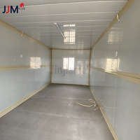 JJM CE Certifié – Maison Préfabriquée Conteneur Pliante Moderne, Facilement Pliable, Étanche, Portable, Mobile, Empilable – Idéale pour Bureau, Centre Commercial