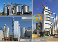 Le blé/maïs/maïs/riz paddy/alimentation/sorgho nécessite une humidité plus faible avec la tour de séchage 5HX de marque Lecheng avant le silo/stockage