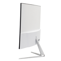 Precio de fábrica, Negro/rojo/1920x1080 IPS 23,8 pulgadas 24 pulgadas escritorio curva Monitor juego de ordenador Monitor
