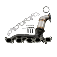 Ensemble de convertisseur catalytique à trois voies compatible avec Hummer H3 3.7L 2007-2008, collecteur d'échappement Euro