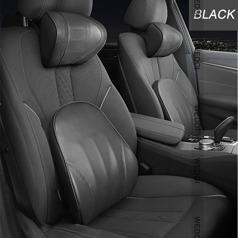 Высококачественная Подушка на подголовник автомобильного сиденья из хлопка с эффектом памяти, Автомобильная подушка, роскошная Заводская подушка для путешествий на заказ, OEM подголовник, поддержка шеи