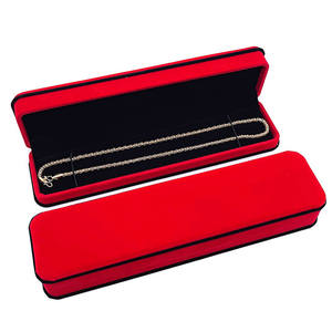 Boîtes de rangement pour bijoux, présentoirs pour colliers et pendentifs, boîte à bijoux en velours, étui pour boucles d'oreilles, boîte de présentation en plastique - Product Image 5