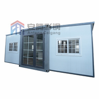 Usine de qualité supérieure à bas prix 20FT 40FT pas cher Flat Pack Bâtiments préfabriqués Conteneur modulaire Maison conteneur portable