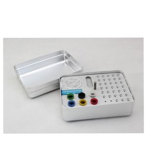 กล่องอุปกรณ์ฆ่าเชื้อด้วยไอน้ำ,สำหรับทันตกรรมรู35รูอุปกรณ์อลูมิเนียม - Product Image 2