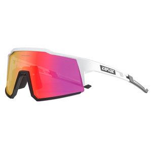 Lunettes de soleil polarisées Kapvoe pour le cyclisme, monture intégrale, coupe-vent, pour le VTT et le vélo de route - Product Image 1