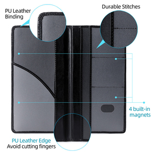 Funda Protectora <span class=keywords><strong>de</strong></span> Vinilo <span class=keywords><strong>de</strong></span> Alta Calidad para Libreta <span class=keywords><strong>de</strong></span> Registro y Seguro <span class=keywords><strong>de</strong></span> Vehículo Personal - Product Image 4