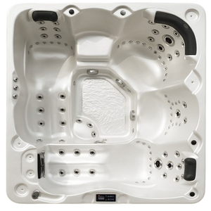 5 personas al aire libre <span class=keywords><strong>Pub</strong></span> Hotel hostal Spa Baño de hielo en el suelo sobre el suelo bañera de hidromasaje de masaje grande con escaleras - Product Image 2