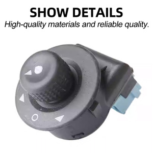 6545KS 655424 185526 Peugeot 1007 Citroën C3 Picasso C2 Bouton de <span class=keywords><strong>commande</strong></span> de réglage du rétroviseur - Product Image 4
