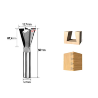 Outils de coupe pour le travail du bois YUFU Diamond, manches de 1/4 et 1/2 pouce, fraises conventionnelles personnalisables ODM/OEM, fraise à queue de pie 14