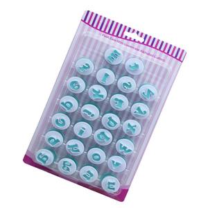 BAKEST – Lot de 26 <span class=keywords><strong>emporte</strong></span>-pièces en plastique écologiques pour biscuits, lettres et chiffres, moules de découpe personnalisés pour gâteaux en pâte à sucre - Product Image 4