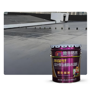Pintura Selladora Impermeable de Diseño Moderno <span class=keywords><strong>para</strong></span> Reparación de Goteras en <span class=keywords><strong>Techos</strong></span> de Concreto, <span class=keywords><strong>Asfalto</strong></span> y Balcones, Garantía de 5 Años - Product Image 1