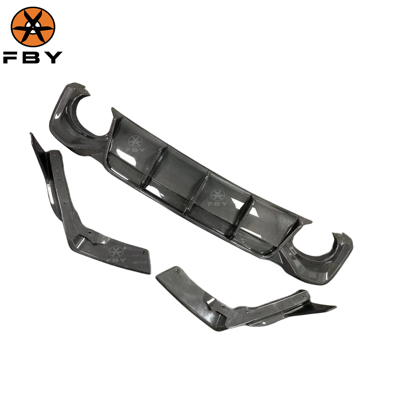 audi rs6 c8 carbon rear diffuser