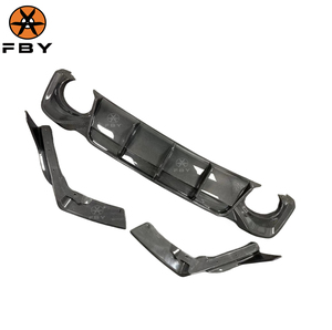 Nuovo Diffusore Labbro Paraurti Posteriore Stile FD di Alta Qualità in Fibra di Carbonio per <span class=keywords><strong>Audi</strong></span> RS6 C8 <span class=keywords><strong>A6</strong></span> <span class=keywords><strong>Avant</strong></span> Wagon 2019-2021 - Product Image 6