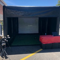 Tente de practise de Golf gonflable hermétique à Air comprimé, Cage de frappe pour golfeur, idéale pour l'entraînement en plein Air