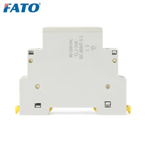 FATO Voltmeter Modular, Tipe Rel AC Digital 1P 3P Tampilan Digital 50-500V