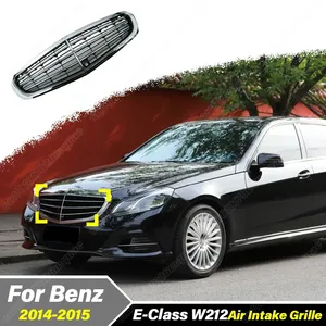 สำหรับรถยนต์ E-Class W212 ปี 2014 2015 รุ่น E200 E260 E280 E300 E350 อุปกรณ์ตกแต่งกระจังหน้าช่องดักอากาศฝากระโปรงหน้า - Product Image 1