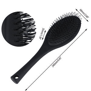 Sikat Rambut Profesional Terlaris untuk Menata, Meluruskan, dan Mengurai Rambut, Sikat Wig, Sisir Ekstensi Rambut, Sisir Toupee, Sikat Anyaman Rambut, Custom - Product Image 6