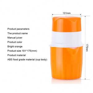 Mini exprimidor de mano para limones, naranjas y cítricos, máquina exprimidora de frutas - Product Image 6