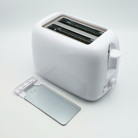 Grille-pain électrique numérique automatique à écran tactile 2 tranches, modèle BT002, pour petit-déjeuner à la maison
