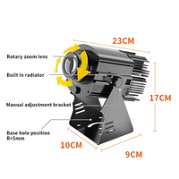 Vente directe d'usine commerciale IP67 étanche HD projecteur Gobo LED lumineux certifié ROHS publicité extérieure en verre aluminium