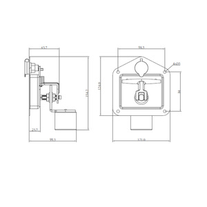 Serrure de meuble en acier inoxydable à poignée en T, serrure plate pour camion, serrure pliante à poignée en T - Product Image 4