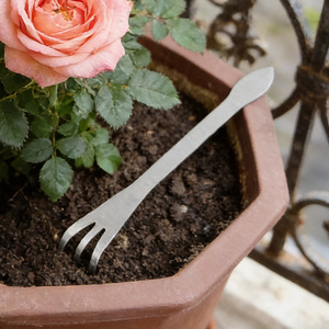 Stainless Steel Bonsai Rake Soil Loosening Tool For Indoor Outdoor Gardening Plant Care - Product Image 1