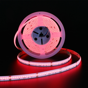 Bande LED COB RGB haute densité de 7,15 cm, 784D/M, DC24V, 19W/M, PCB de 12 mm de large, dimmable, multicolore, lumière ambiante blanche - Product Image 4