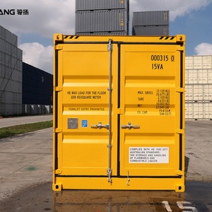 ตู้คอนเทนเนอร์เหล็กคอร์เทนขนาด 10 ฟุต 10'HCDG ป้องกันการกัดกร่อน ป้องกันการระเบิด สำหรับจัดเก็บสารเคมีอันตราย มาตรฐาน BV/LR/ABS/CCS - Product Image 6