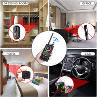 K68 Détecteur de signal sans fil à gamme complète Détecteur d'insectes RF Caméra anti-candide Traqueur GPS Détecteur de caméra sténopé