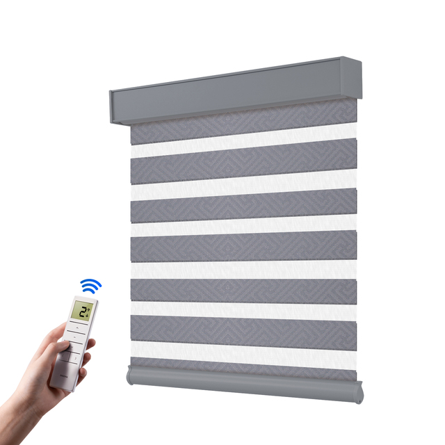 Custom WiFi Tuya Zigbee Remote Roller Shades for Windows Smart Curtain Blackout Electric Motorized Roller Blinds