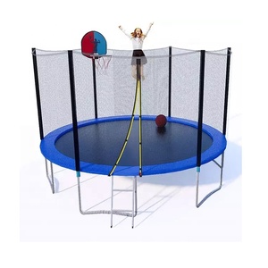 Zoshine 10ft 12ft 14ft ổn định Trampoline ngoài trời lớn Trampoline với bao vây Net sân sau Trampoline giường - Product Image 3
