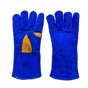 Guantes de Trabajo Industriales Resistentes al Calor, de Cuero Vacuno de Primera Calidad AB, Gruesos, con Palma Completa Reforzada - Product Image 6