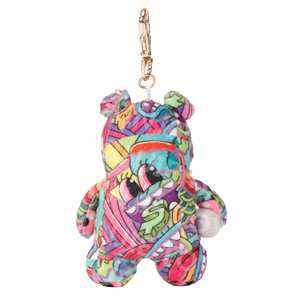 Ciondolo Orsetto Colorato dal Design Innovativo, Orsetto Personalizzato con Icona, Morbido Ciondolo <span class=keywords><strong>da</strong></span> Borsa, Orsetto in Peluche con Motivo Stampato - Product Image 2