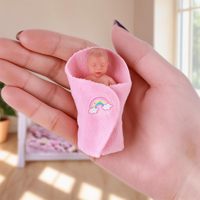 Poupée en silicone réaliste de 3 pouces, style nouveau-né, personnalisable, en silicone intégral, modèle endormi, en promotion