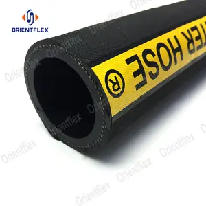 professional delivery durable 6 inch discharge rubber flexible water pump hose for sea water