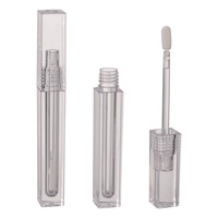 Tube de gloss vide noir/brillant à lèvres, excellente qualité