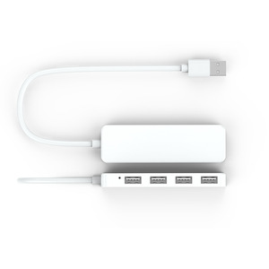 ฮับ USB 2.0 4 พอร์ต ความเร็ว 5Gbps แท่นวางอุปกรณ์ 4-in-1 อะแดปเตอร์ USB C ใช้งานร่วมกับ <span class=keywords><strong>Mac</strong></span> Pro Air อุปกรณ์ Type C พร้อมส่ง - Product Image 4